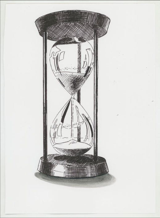 Illustration: hourglass